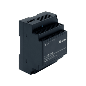 Delta DIN Rail 24V/2.5A, CHROME, Isolation class II DRC-24V60W1AZ