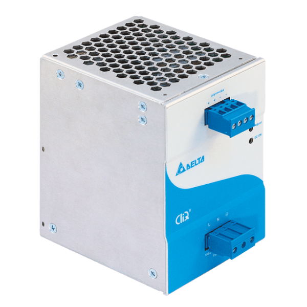 Delta DIN Rail 24V/10A, CLIQ II, High efficiency DRP024V240W1BN