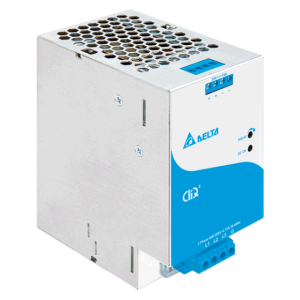 Delta DIN Rail 24V/10A, CLIQ II, High efficiency, 3Ph input, DRP024V240W3BN
