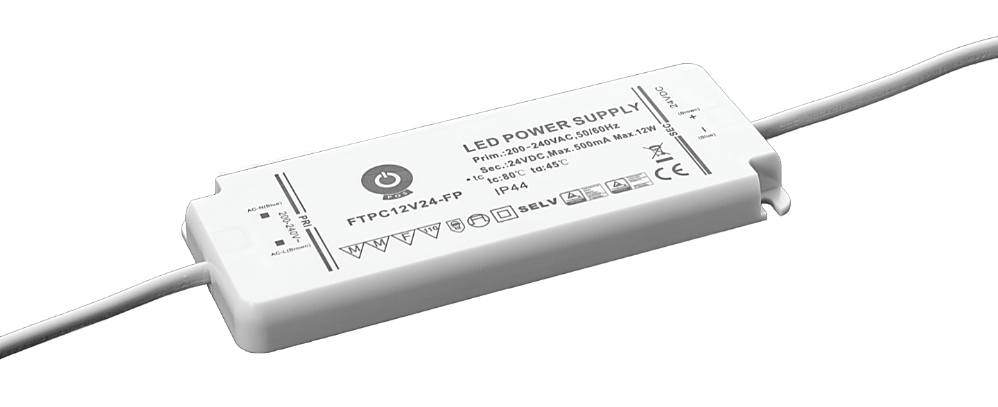 zasilacz LED 24V/0.5A CV IP44 FTPC12V24-FP