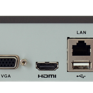 Rejestrator NVR , 4x kan, 4 x PoE, VGA/HDMI, 4K, H.265+, 1xSATA NVR-414KP4