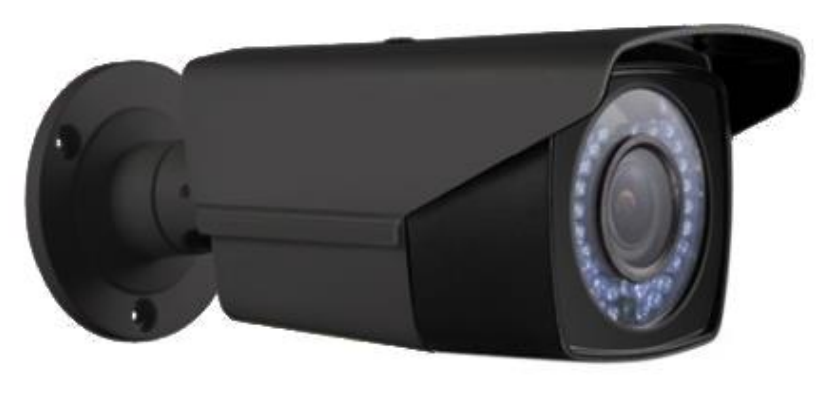 Kamera analogowa 2 MPX obiektyw zmiennoogniskowy:2,8-12mm, Tuba, grafitowa obudowa, IR 40m, AC-T402M-G 2.8-12mm