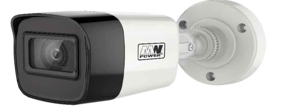 Kamera analogowa 8 MPX obiektyw stałooogniskowy:2,8mm, Tuba, biała obudowa, IR 30m, AC-T608FE 2.8MM