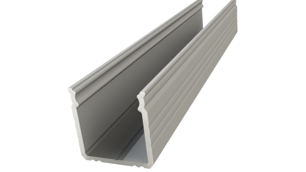 Nawierzchniowy profil ALU anoda srebrny 16x16mm 2010mm SURFACE anoda silver AL12-GLS3-AS-2020