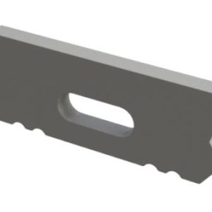 szara zaślepka z otworem GLS1 endcap grey with hole AL12-GLS1-AS-EC-O