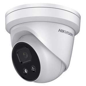 Kamera IP 2MPX, 4mm, IR 50m,  Turret, Analityka: Ochrona obwodowa: detekcja przekroczenia linii,... DS-2CD2326G1-I/SL (4mm)