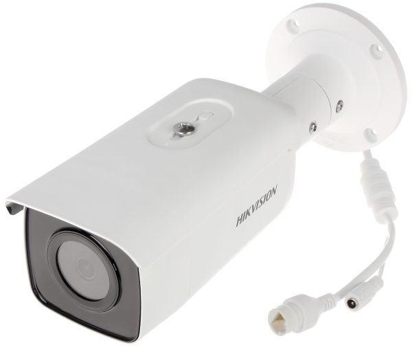 Kamera IP 4MPX, 2,8mm, IR 80m,  Tuba, Analityka: Ochrona obwodowa: detekcja przekroczenia linii,... DS-2CD2T46G1-4I (2.8mm)