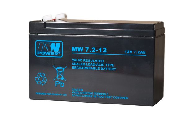 MW 7.2-12, akumulator AGM 12V/7.2Ah, 151*65*100 (T1)