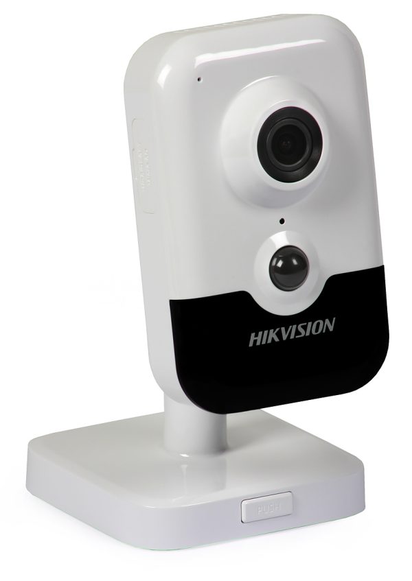 Kamera IP 2MPX, 2,8mm, IR 10m, obudowa Cube, trzy strumienie WDR: 120dB, 3D DNR wbudowany mikrof... DS-2CD2423G0-I (2.8mm)