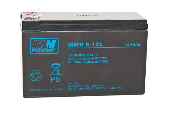 MWH 9-12L, akumulator 12V 270W/10 min, 151*65*100 (T2) w. 2,75kg