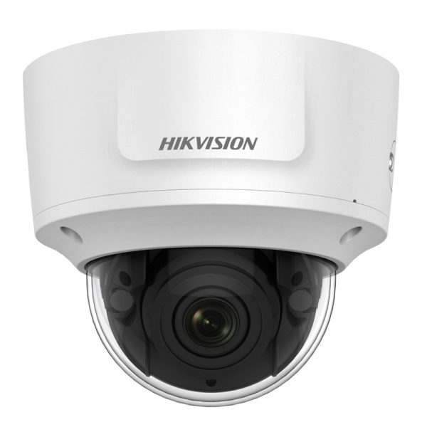 Kamera IP 2MPX, MOTO 2,8-12mm, IR 10m, Kopułka IK10, rzy strumienie, wyjście analogowe BNC, WDR:... DS-2CD2723G0-IZS (2.8-12mm)