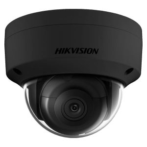 Kamera IP 2MPX, 2,8mm, IR 30m, Kopułka IK10 czarna obudowa, trzy strumienie, WDR: 120dB, 3D DNR,... DS-2CD2123G0-I (BLACK)(2.8mm)