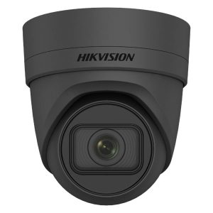 Kamera IP 4MPX, MOTO 2,8-12mm, IR 30m, Turret ciemno szary,trzy strumienie. Kodowanie audio: G.7... DS-2CD2H45FWD-IZS (BLACK)(2.8-12mm)