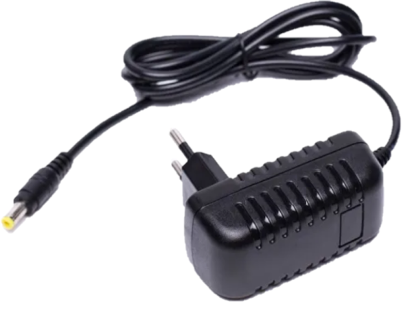 Zasilacz impulsowy 5V/2A/10W czarny, adapter horyzontalny, gniazdo AC:CEE7/16. wtyk DC:2.1/5.5(+) POSB05200A