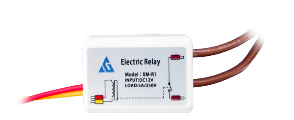 Relay, DC12V/40mA, 5A/250V XM-R1