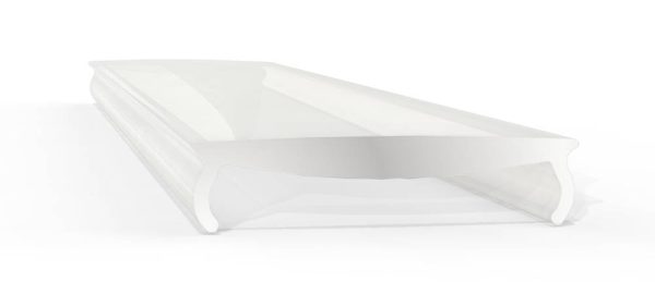 Profesjonalna przesłona z poliwęglanu, kolor mleczny (professional PC cover) MILK 3030mm AL12-COV-ML-PC-3000