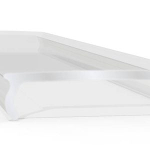 Standardowa przesłona z PVC, transparentny (standard PVC cover) TRANSPARENT 1000mm AL12-COV-TR-PVC-1000