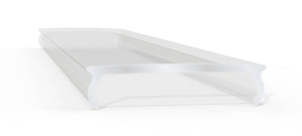 Standardowa przesłona z PVC, transparentny (standard PVC cover) TRANSPARENT 1000mm AL12-COV-TR-PVC-1000