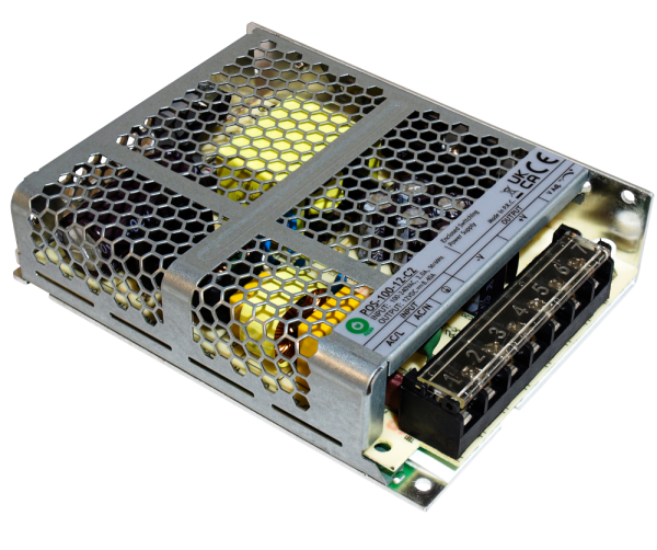 power supply POS series 24V/4.5A, enclosed, low profile POS-100-24-C2