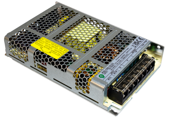 power supply POS series 24V/6.5A, enclosed, low profile POS-150-24-C2