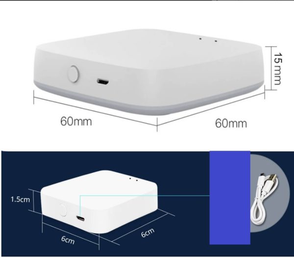 TUYA Zigbee Wireless Hub TUYA ZHUB-W - obrazek 3