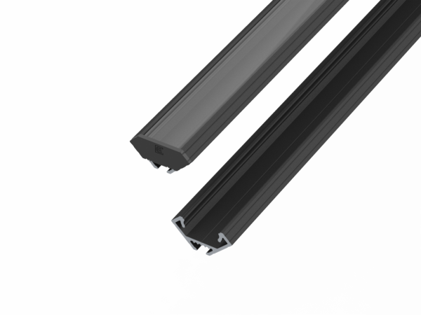 Narożny profil ALU anoda black 2010mm CORNER anoda black AL12-GLC2-AB-2020
