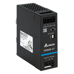 Delta DIN Rail 24V/10A, FORCE-GT, high efficency, high power density DRF-24V240W1GBA