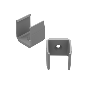 Uchwyt szary do profili GLS3 grey clips AL12-GLS3-AS-MB