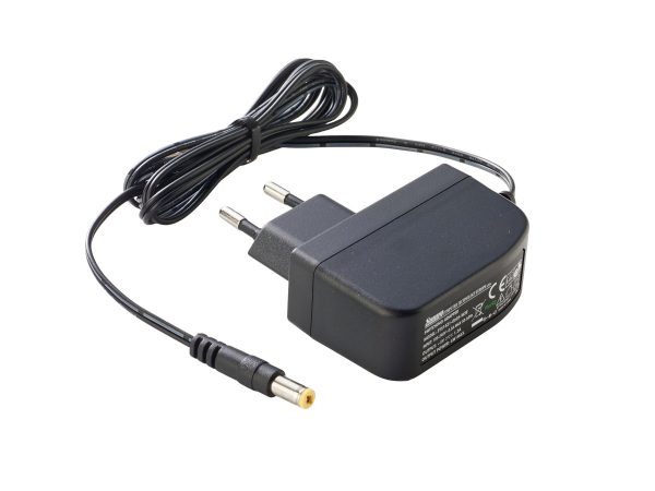 Plug Power Supply [SYS1638-0612-W2E] 12V 0,5A 6W (Europe 2.1x5.5x11-S) 2wc 1.5m (5ft) SYS1638-0612-W2E