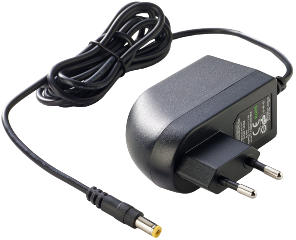 Plug Power Supply [SYS1308N-2415-W2E] 15V 1,6A 24W (Europe 2.1x5.5x11-S) rc 1.8m (6ft) SYS1308N-2415-W2E