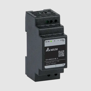 Delta DIN Rail 24V/1.5A, Chrome II DRC-24V030W1RZ