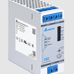 Delta DIN Rail, CLIQ M, DC UPS Battery Charger 40A DRU-24V40AMN